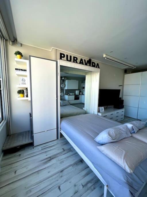 פוארטו דה לה קרוז Estudio En Primera Linea De Playa מראה חיצוני תמונה